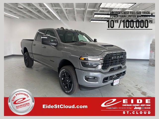 Ceramic Gray Clearcoat 2026 RAM 3500 Pickup Truck Four-Wheel Drive 8-Speed Automatic