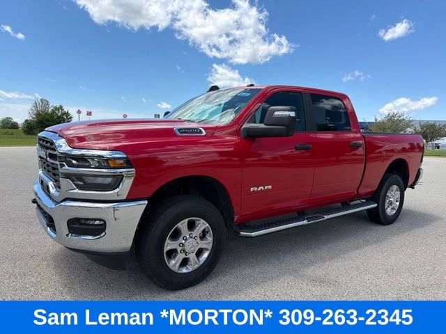 Flame Red Clearcoat 2026 RAM 2500 Pickup Truck Four-Wheel Drive 8-Speed Automatic