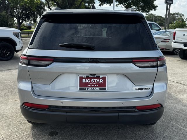 2024 Jeep Grand Cherokee Limited Silver at Texan Dodge Chrysler Jeep Ram