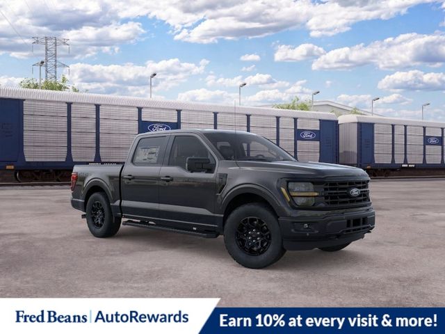 Black 2026 Ford F-150 Pickup Truck Four-Wheel Drive Automatic