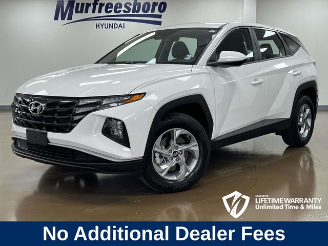 Serenity White Pearl 2023 Hyundai Tucson SUV / Crossover All-Wheel Drive 8-Speed Automatic