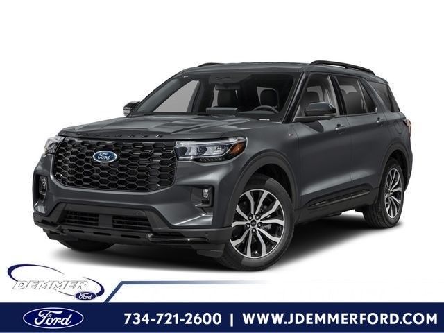 Agate Black Metallic 2027 Ford Explorer SUV / Crossover All-Wheel Drive Automatic