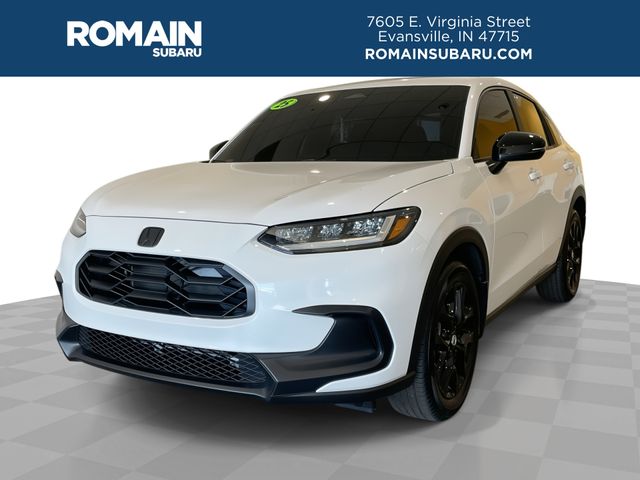 White 2025 Honda HR-V Sport AWD SUV / Crossover All-Wheel Drive Continuously Variable Transmission