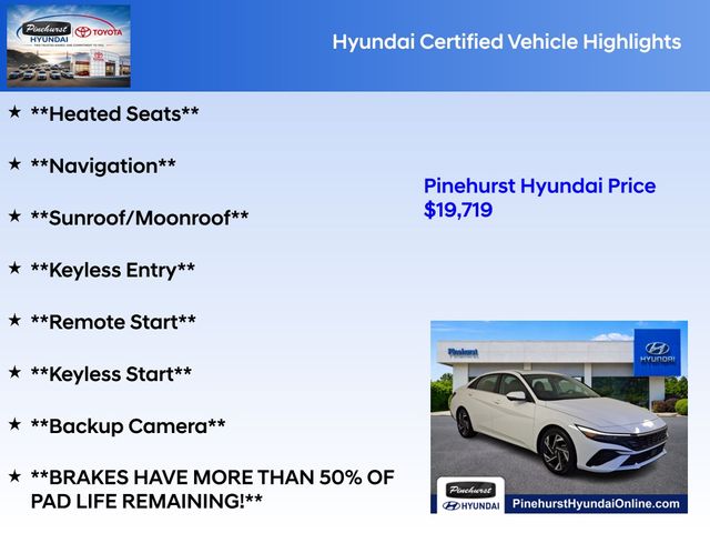 Used 2024 Hyundai Elantra Sedan