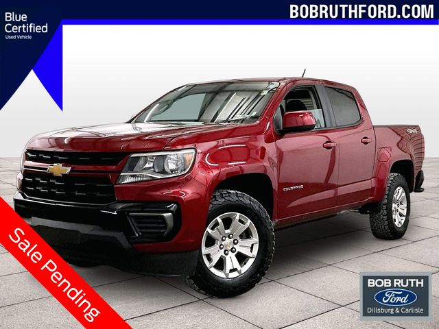 Cherry Red Tintcoat 2021 Chevrolet Colorado Pickup Truck Four-Wheel Drive 8-Speed Automatic