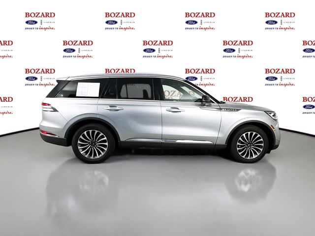 2023 Silver Radiance Metallic Clearcoat Lincoln Aviator Reserve AWD SUV