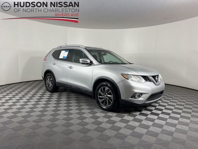 2016 Brilliant Silver Nissan Rogue SL FWD SUV