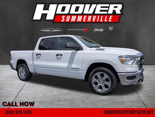 Bright White Clearcoat 2024 RAM 1500 Pickup Truck Four-Wheel Drive 8-Speed Automatic