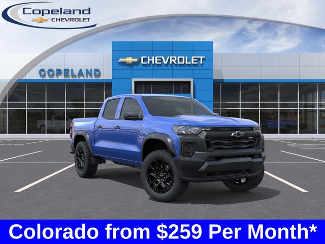 Blue 2026 Chevrolet Colorado Pickup Truck Four-Wheel Drive 8-Speed Automatic