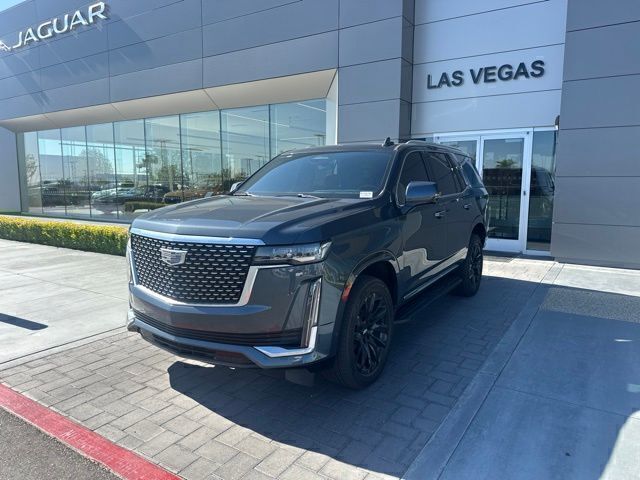 Shadow Metallic 2021 Cadillac Escalade SUV / Crossover Four-Wheel Drive 