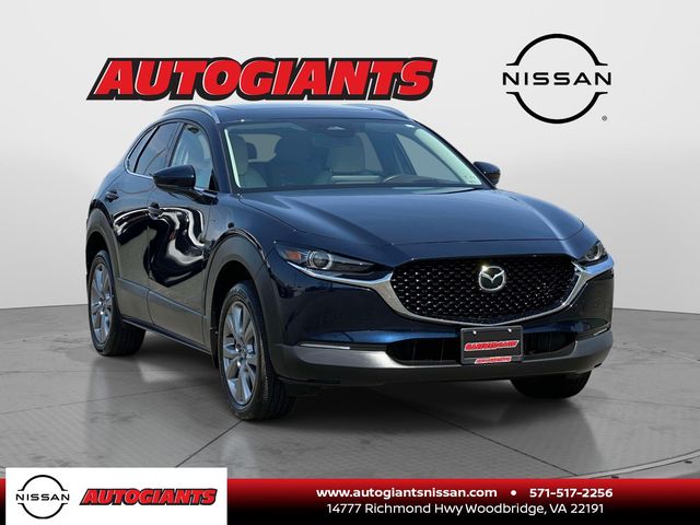 Deep Crystal Blue Mica 2024 Mazda CX-30 2.5 S Premium AWD SUV / Crossover All-Wheel Drive 6-Speed Automatic