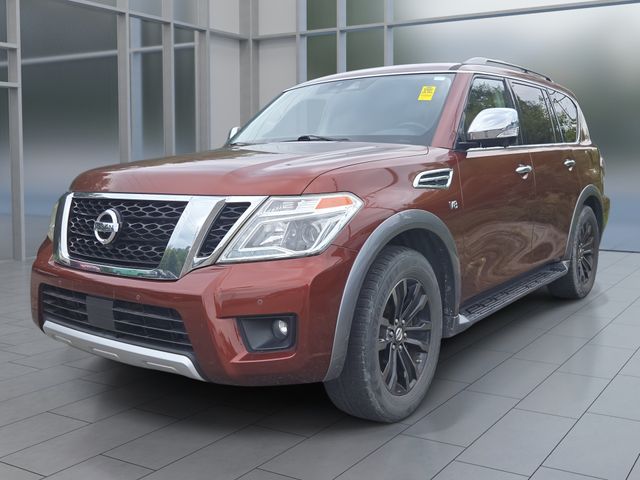 Red (Forged Copper) 2018 Nissan Armada SUV / Crossover Four-Wheel Drive 7-Speed Automatic