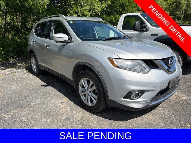 Brilliant Silver 2016 Nissan Rogue SUV / Crossover All-Wheel Drive Continuously Variable Transmission