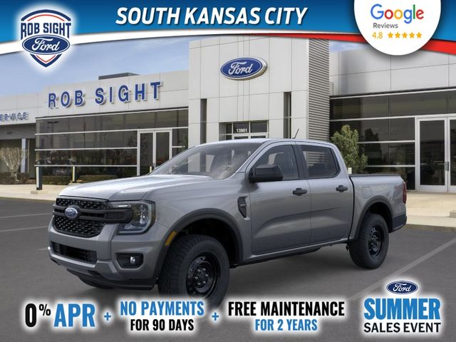 Carbonized Gray Metallic 2026 Ford Ranger Pickup Truck Four-Wheel Drive Automatic