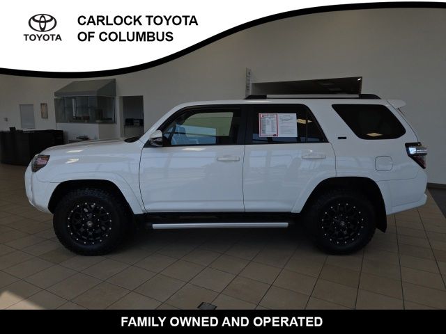 Super White 2019 Toyota 4Runner SUV / Crossover Four-Wheel Drive 5-Speed Automatic Overdrive