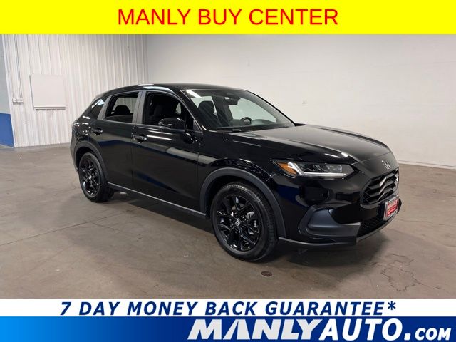 Black 2025 Honda HR-V Sport FWD SUV / Crossover Front-Wheel Drive Continuously Variable Transmission