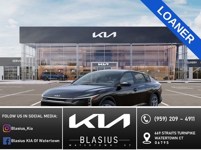 Aurora Black Pearl 2025 Kia K4 Sedan Front-Wheel Drive Continuously Variable Transmission