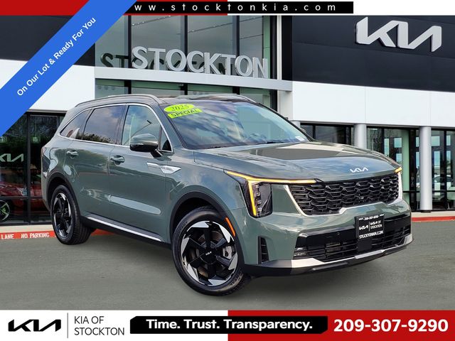Cityscape Green 2025 Kia Sorento Hybrid SUV / Crossover All-Wheel Drive 6-Speed Automatic