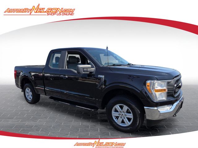 Black Metallic 2021 Ford F-150 Pickup Truck Four-Wheel Drive Automatic