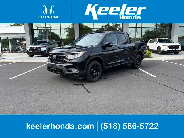 Crystal Black Pearl 2026 Honda Ridgeline Black Edition AWD Pickup Truck All-Wheel Drive 9-Speed Automatic