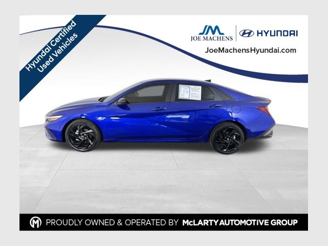 Intense Blue 2026 Hyundai Elantra Sedan Front-Wheel Drive Continuously Variable Transmission
