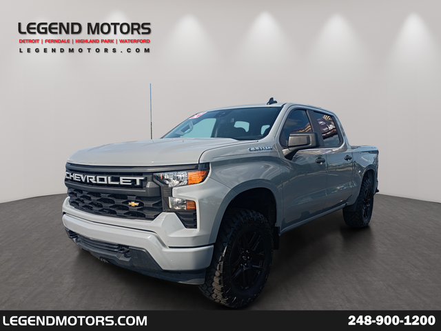  2024 Chevrolet Silverado 1500 Custom Crew Cab 4WD   