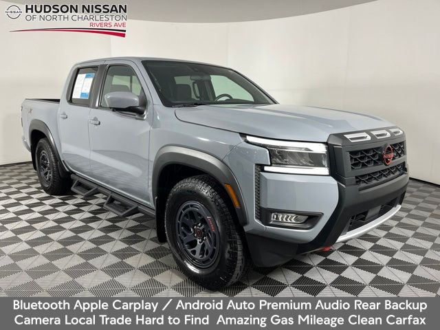 Boulder Gray Pearl 2025 Nissan Frontier Pickup Truck 4X2 9-Speed Automatic Overdrive