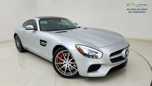 Iridium Silver Metallic 2016 Mercedes-Benz AMG GT S Coupe Rear-Wheel Drive 7-Speed Automatic