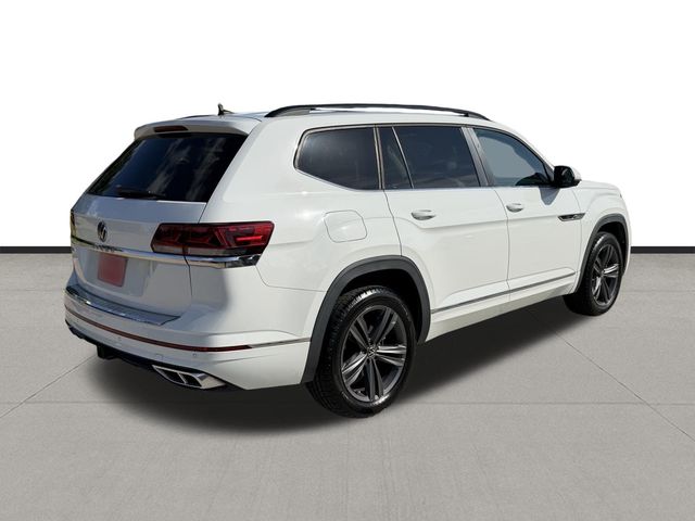2021 Volkswagen Atlas 3.6L V6 SE w/Technology R-Line White at DeMontrond Automotive Group