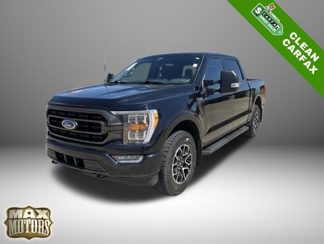 Agate Black Metallic 2022 Ford F-150 Pickup Truck Four-Wheel Drive Automatic