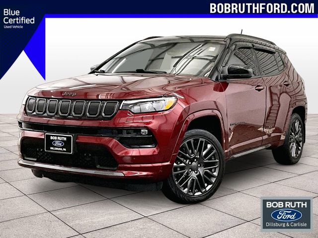 2022 Jeep Compass High Altitude Red at South Hills CDJR