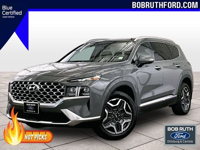 2022 Hyundai Santa Fe Limited Gray at Phil Fitts Ford