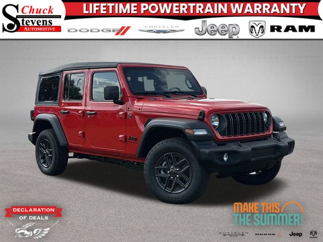 Firecracker Red Clearcoat 2026 Jeep Wrangler SUV / Crossover Four-Wheel Drive 8-Speed Automatic