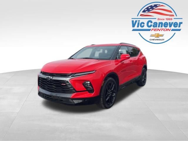 Red Hot 2023 Chevrolet Blazer RS AWD SUV / Crossover All-Wheel Drive 9-Speed Automatic Overdrive