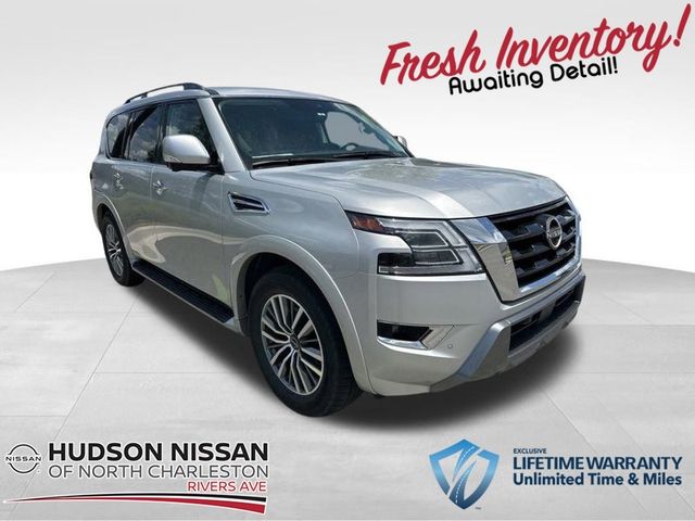 2023 Brilliant Silver Metallic Nissan Armada SL SUV