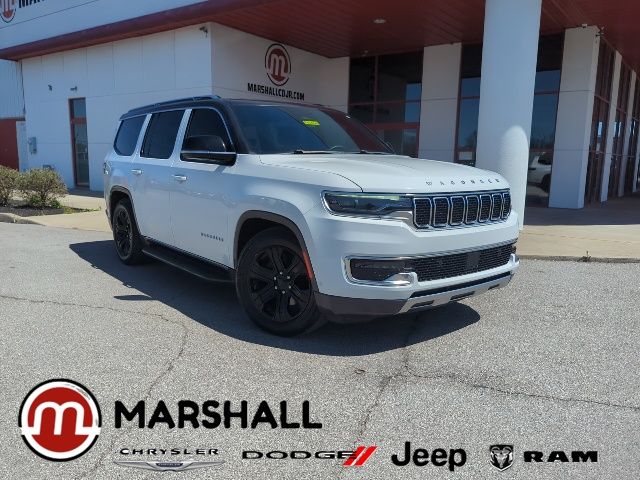 Bright White Clearcoat 2022 Jeep Wagoneer Series III 4WD SUV / Crossover Four-Wheel Drive 8-Speed Automatic