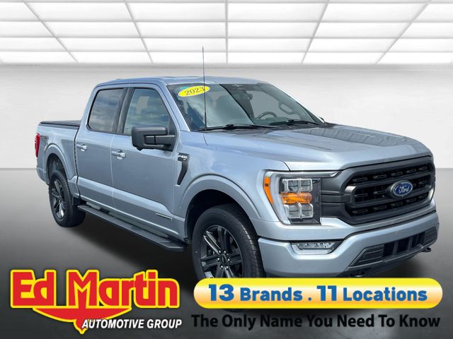 Silver Metallic 2023 Ford F-150 Pickup Truck Four-Wheel Drive Automatic