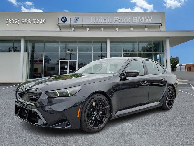 Black Sapphire Metallic 2025 BMW M5 Sedan All-Wheel Drive 8-Speed Automatic