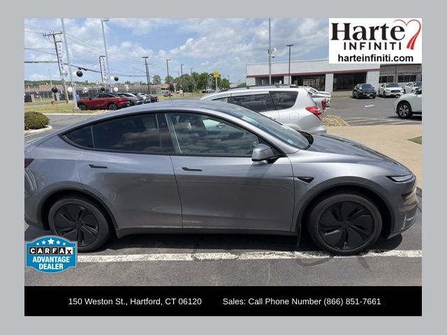 Silver 2026 Tesla Model Y Premium AWD SUV / Crossover All-Wheel Drive 1-Speed Automatic