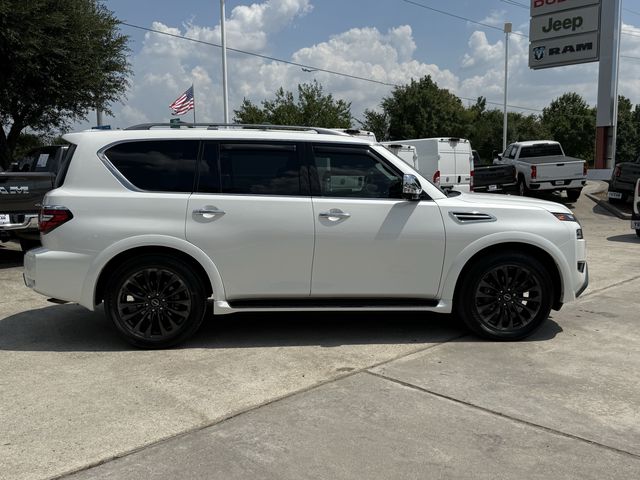 2024 Nissan Armada Platinum White at EAG Ford Navasota