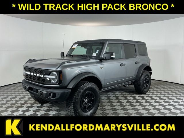 Gray 2023 Ford Bronco SUV / Crossover Four-Wheel Drive Automatic