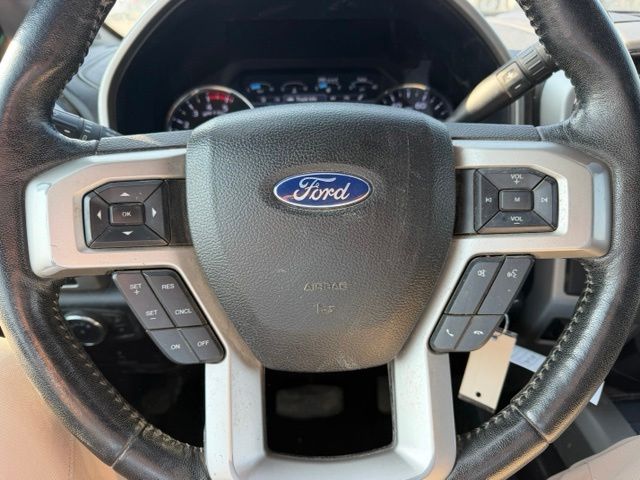 2017 White Gold Metallic Ford Super Duty F-350 DRW Lariat 4X4 Truck