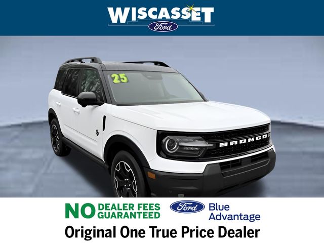 Oxford White 2025 Ford Bronco Sport Outer Banks AWD SUV / Crossover All-Wheel Drive 8-Speed Automatic