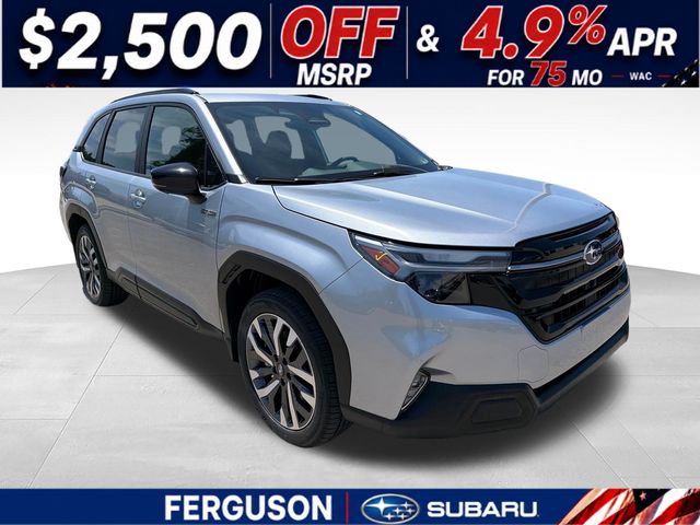Ice Silver Metallic 2026 Subaru Forester Hybrid SUV / Crossover All-Wheel Drive Continuously Variable Transmission