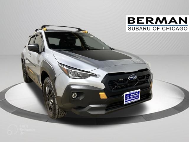 Ice Silver Metallic 2024 Subaru Crosstrek SUV / Crossover All-Wheel Drive Continuously Variable Transmission