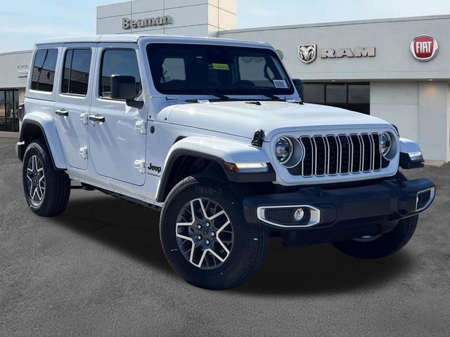 Bright White Clearcoat 2025 Jeep Wrangler SUV / Crossover Four-Wheel Drive 8-Speed Automatic