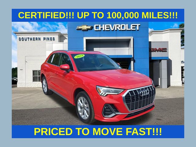 Red 2024 Audi Q3 SUV / Crossover All-Wheel Drive 8-Speed Automatic
