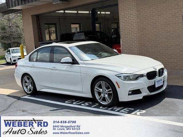 Alpine White 2017 BMW 3 Series Sedan Rear-Wheel Drive 8-Speed Automatic