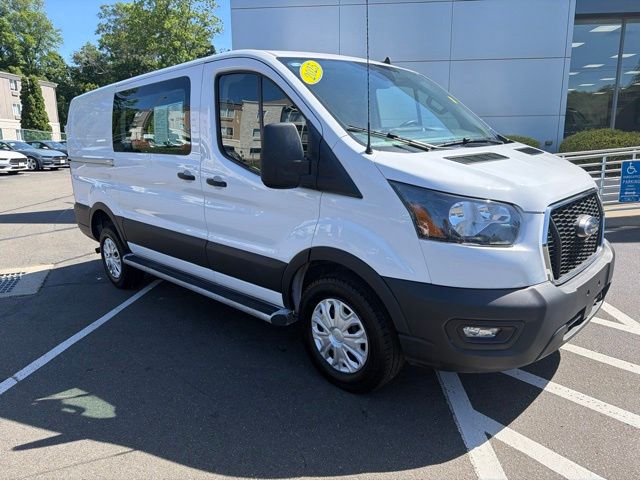 Oxford White 2025 Ford Transit Cargo Van Rear-Wheel Drive