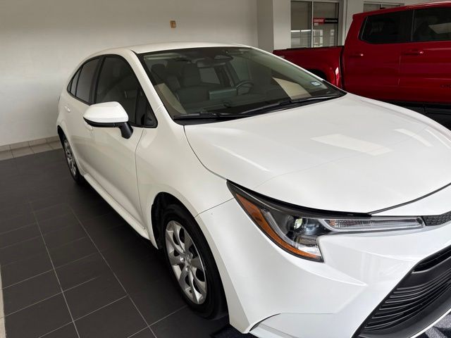 2024 Toyota Corolla LE White at Toyota of Victoria
